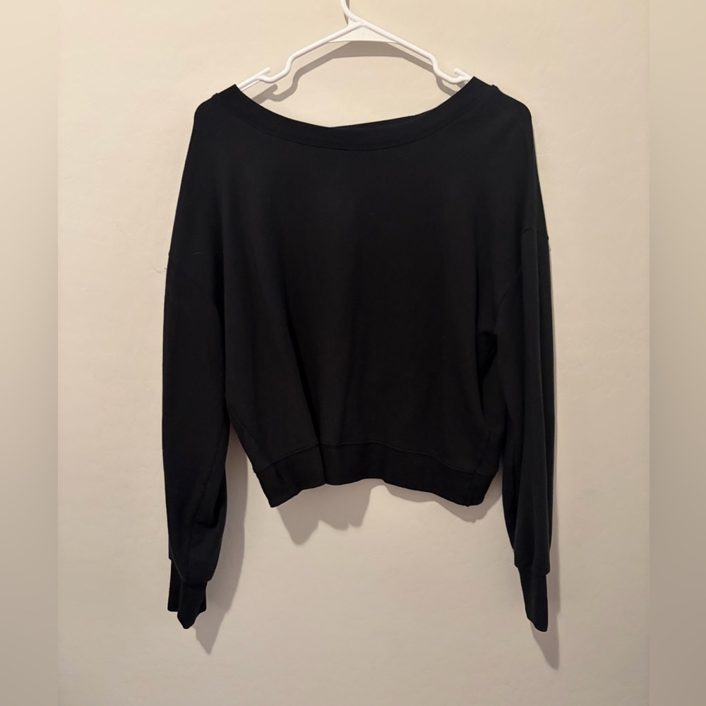 Athleta Open Back Sweatshirt